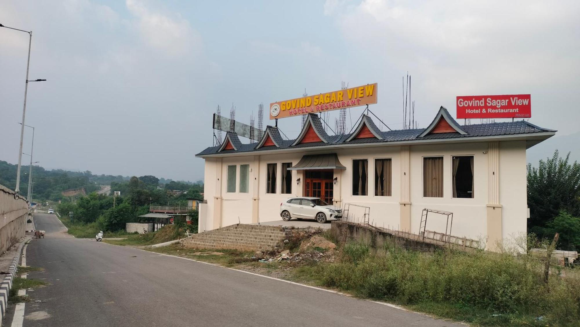 Govind Sagar View Hotel & Restaurant Bilaspur  Dış mekan fotoğraf