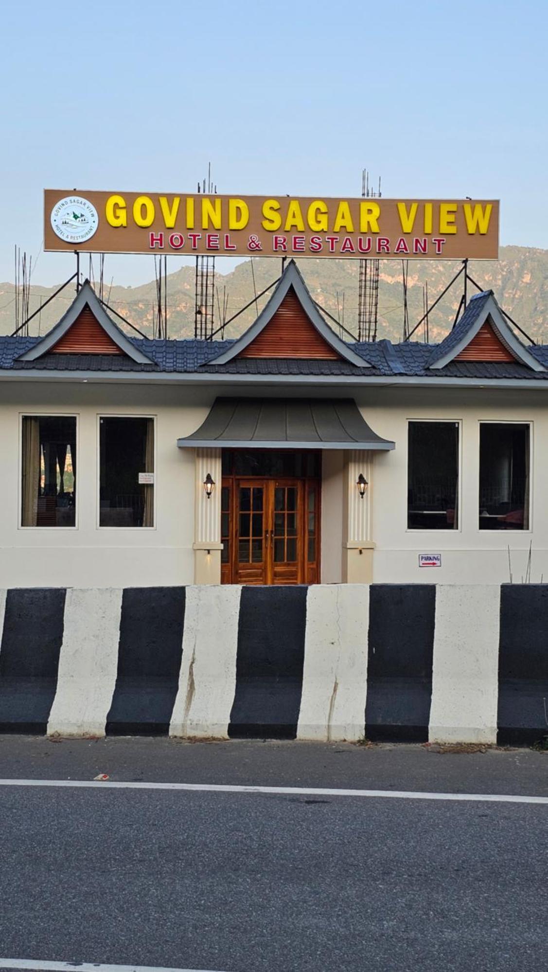 Govind Sagar View Hotel & Restaurant Bilaspur  Dış mekan fotoğraf